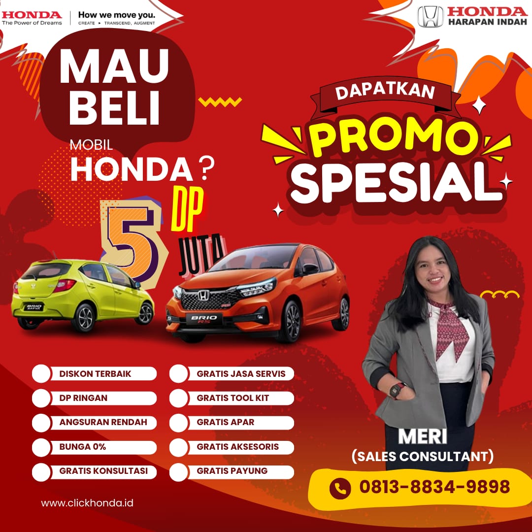 Program & Promo Dealer Resmi Honda